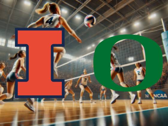 Illinois Fighting Illini at Oregon Ducks Women's Volleyball